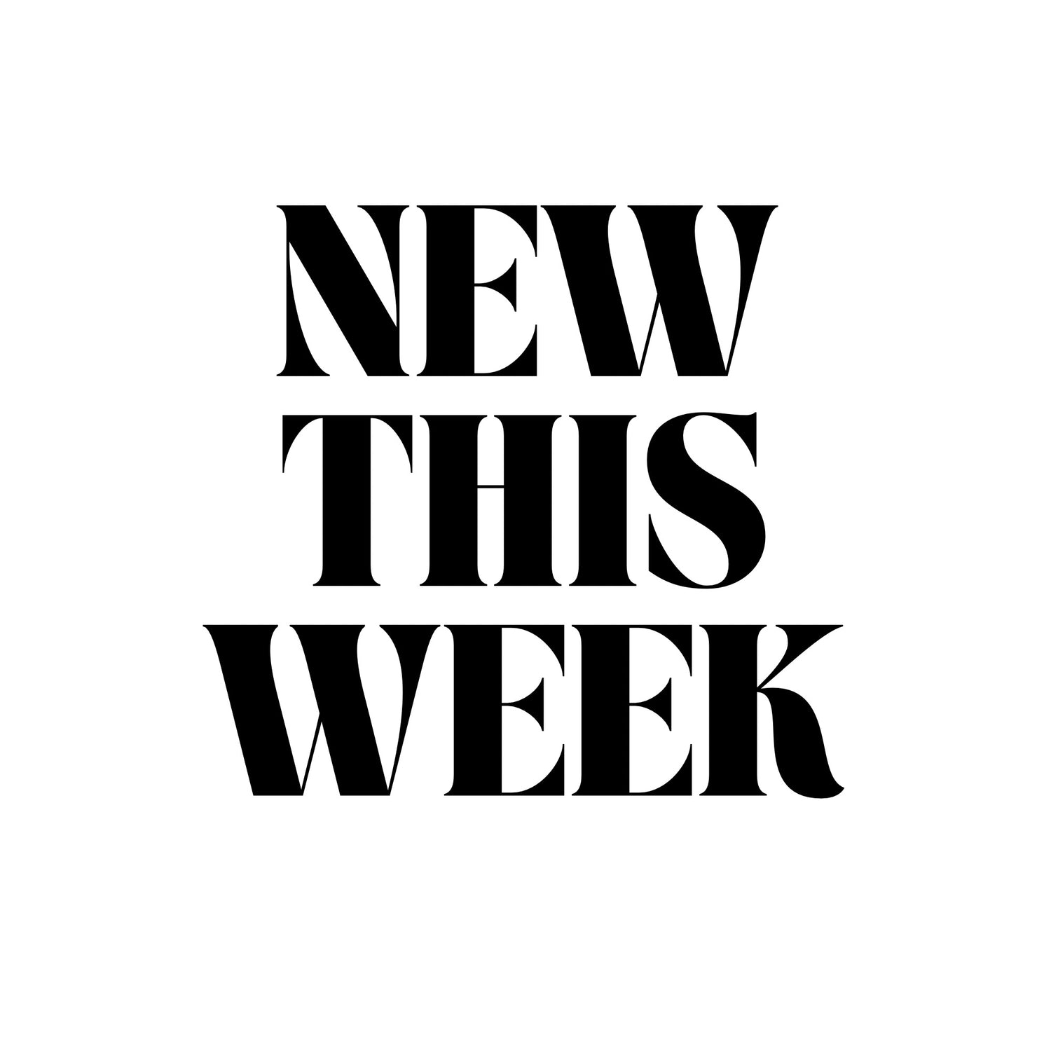 New This Week