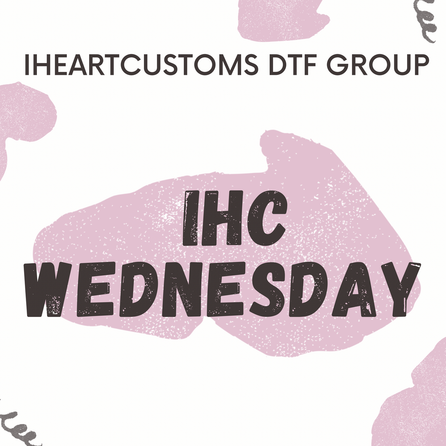 Featured Wednesday Mock-up DTF Transfers
