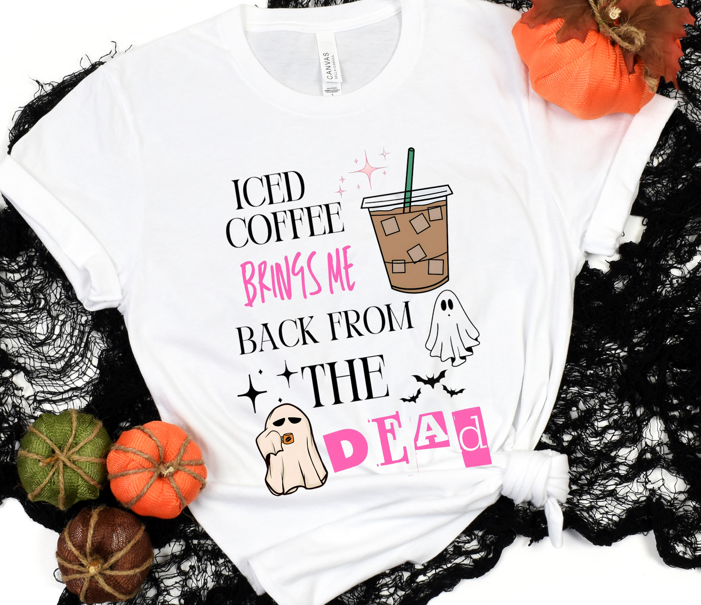 Ice Coffee brings me back from the dead DTF Transfer Film 9175