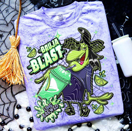 Bruja Blast Witch DTF Transfer Film G055