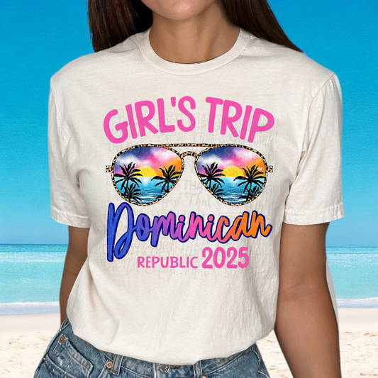 Girls Trip Dominican Republic 2025 DTF Transfer Film E035