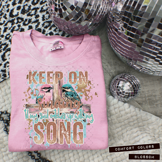 Keep on shining DTF Transfer Film SD045