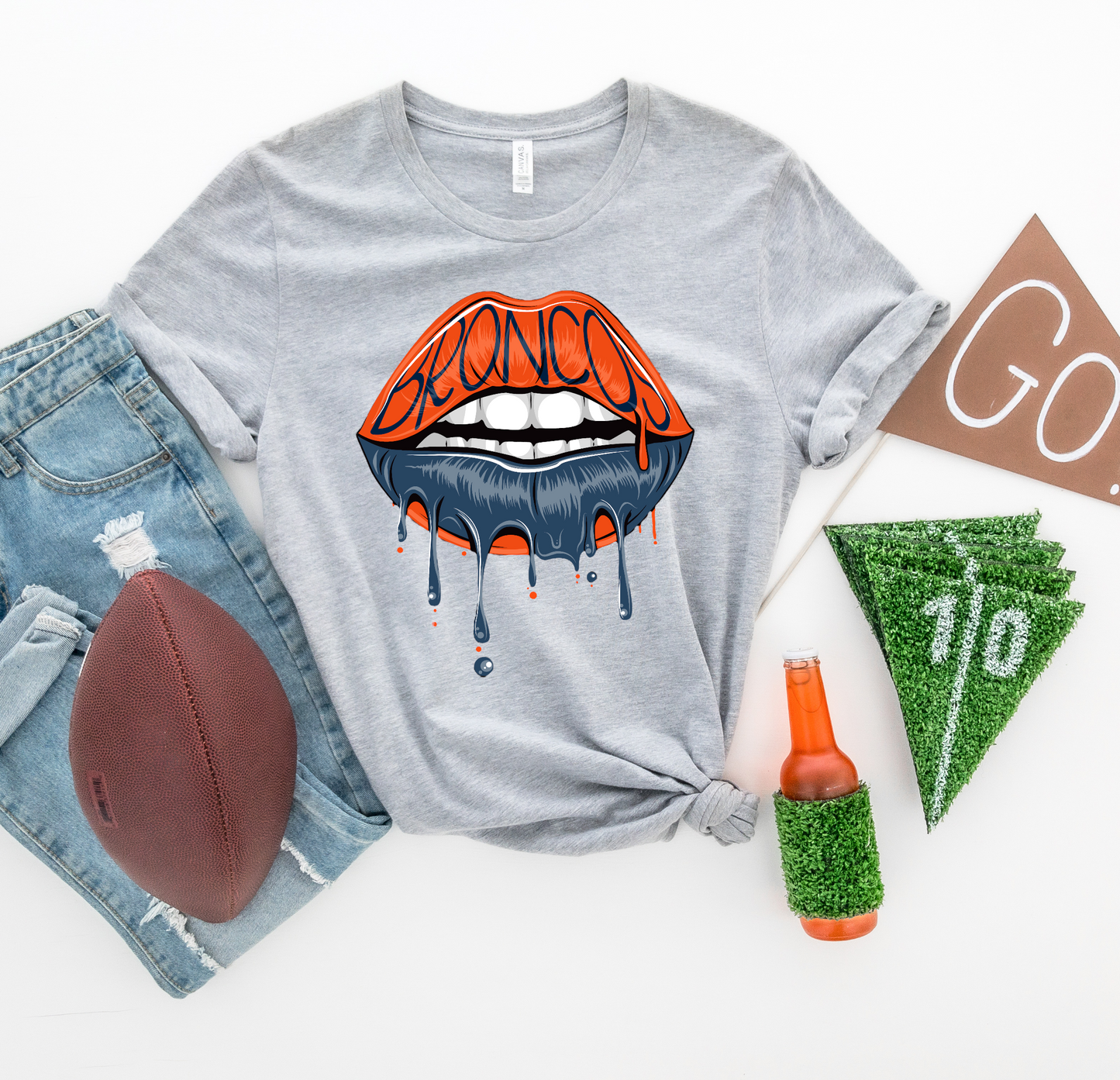 Football Lips L24 FBE DTF Transfer Film