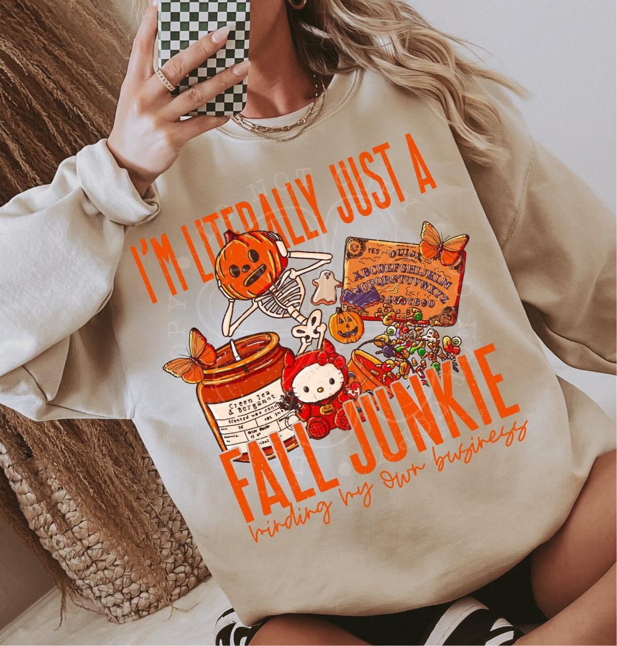 Fall Junkie DTF Transfer Film