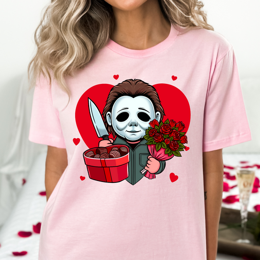 Valentine Friday Roses Bouquet - DTF Transfer Film