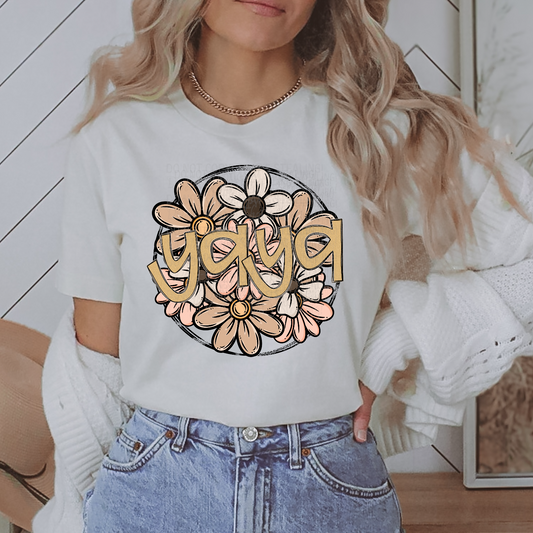 Rustic Floral Series - YaYa DTF Transfer Film SA025