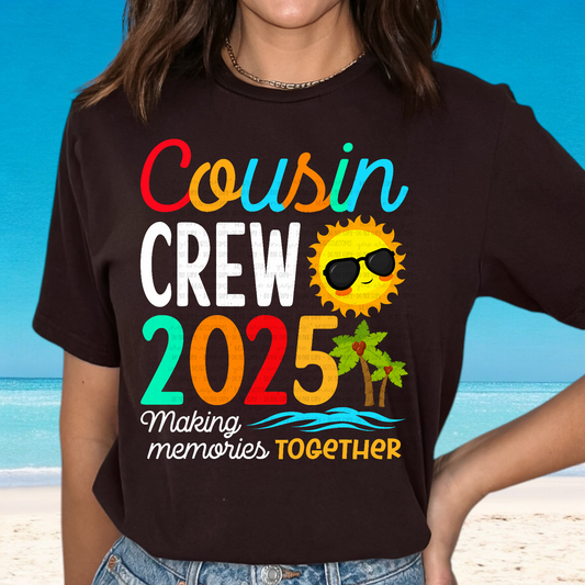 Cousin Crew 2025 DTF Transfer Film E035