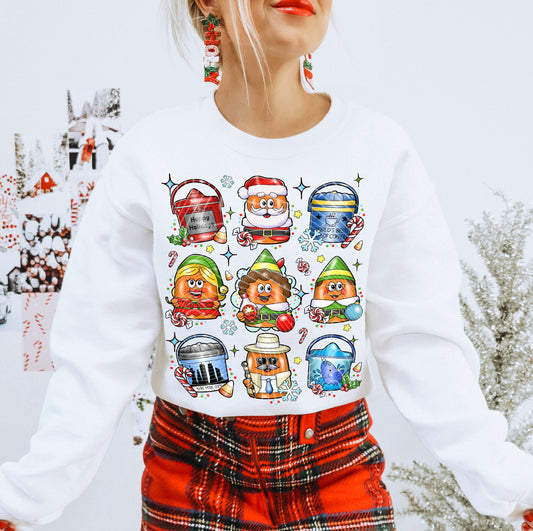 Christmas Nugget Santa’s helpers Exclusive Edition DTF Transfer Film G094