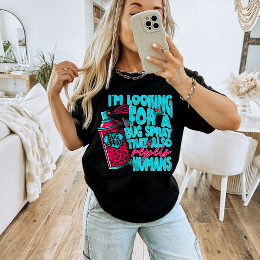 I’m Looking for a bug spray that also repels humans DTF Transfer Film TE055