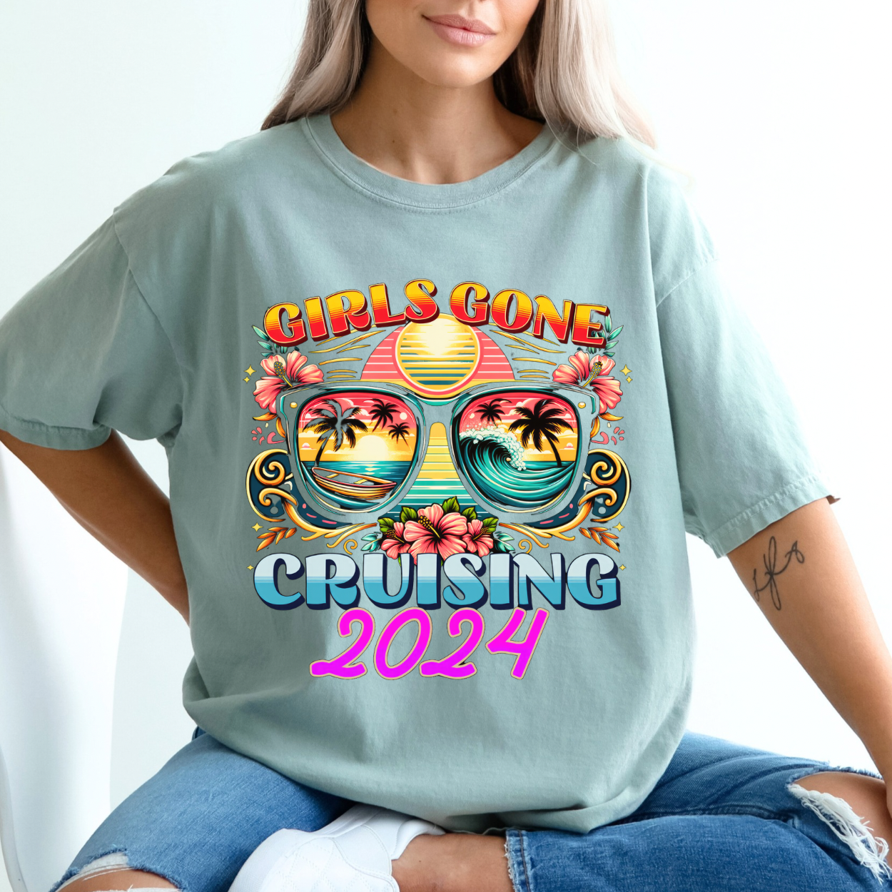 Girls gone cruising 2024 DTF Transfer Film