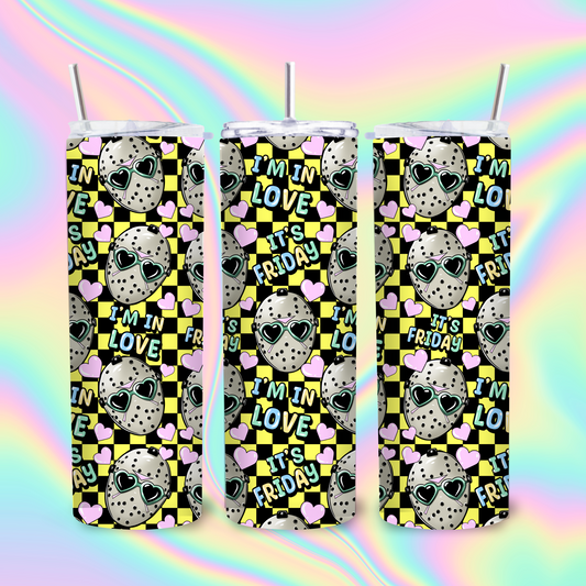 It's Friday I'm in Love V2 - Tumbler Sublimation Transfer Film