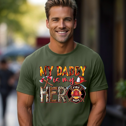 My Daddy is my hero DTF Transfer Film CF055