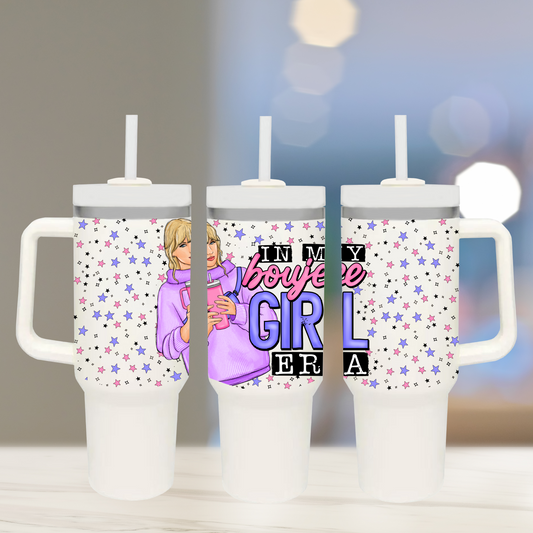 In my Boujee Girl Era - TOP - 40 oz Glass UV DTF Transfer Film