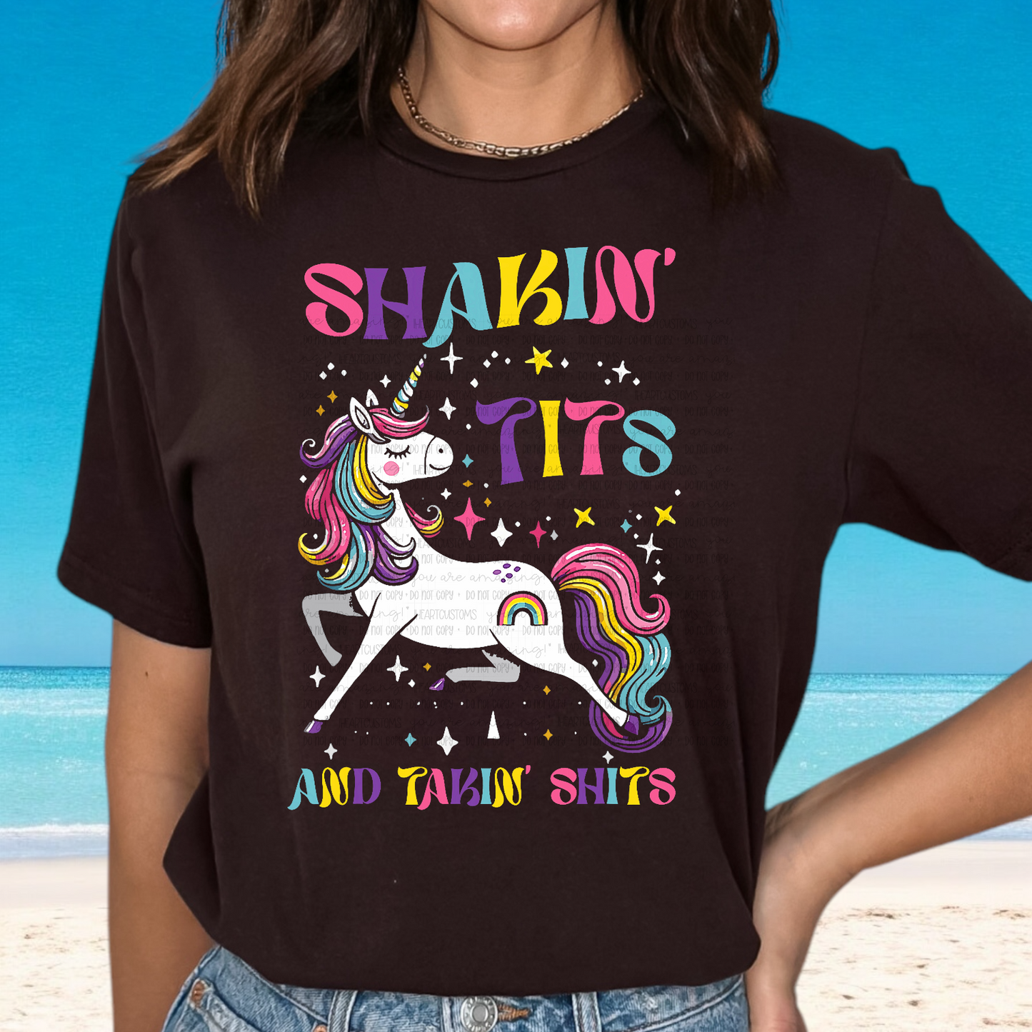 Unicorn Shakin DTF Transfer Film E035