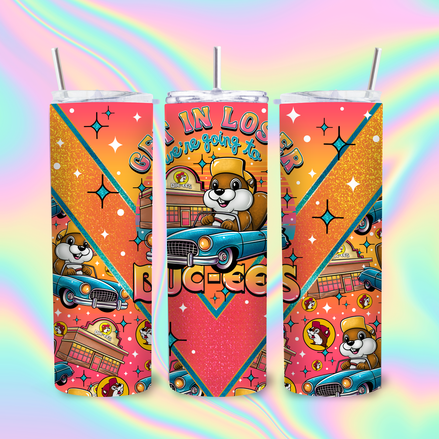 Get in Loser - Tumbler Sublimation Transfer Film