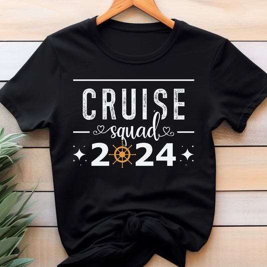 Cruise Squad 2024 DTF Transfer Film