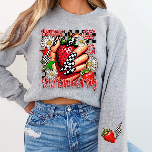 Matching DTF Series - Set Series -  sweet as a strawberry FD035