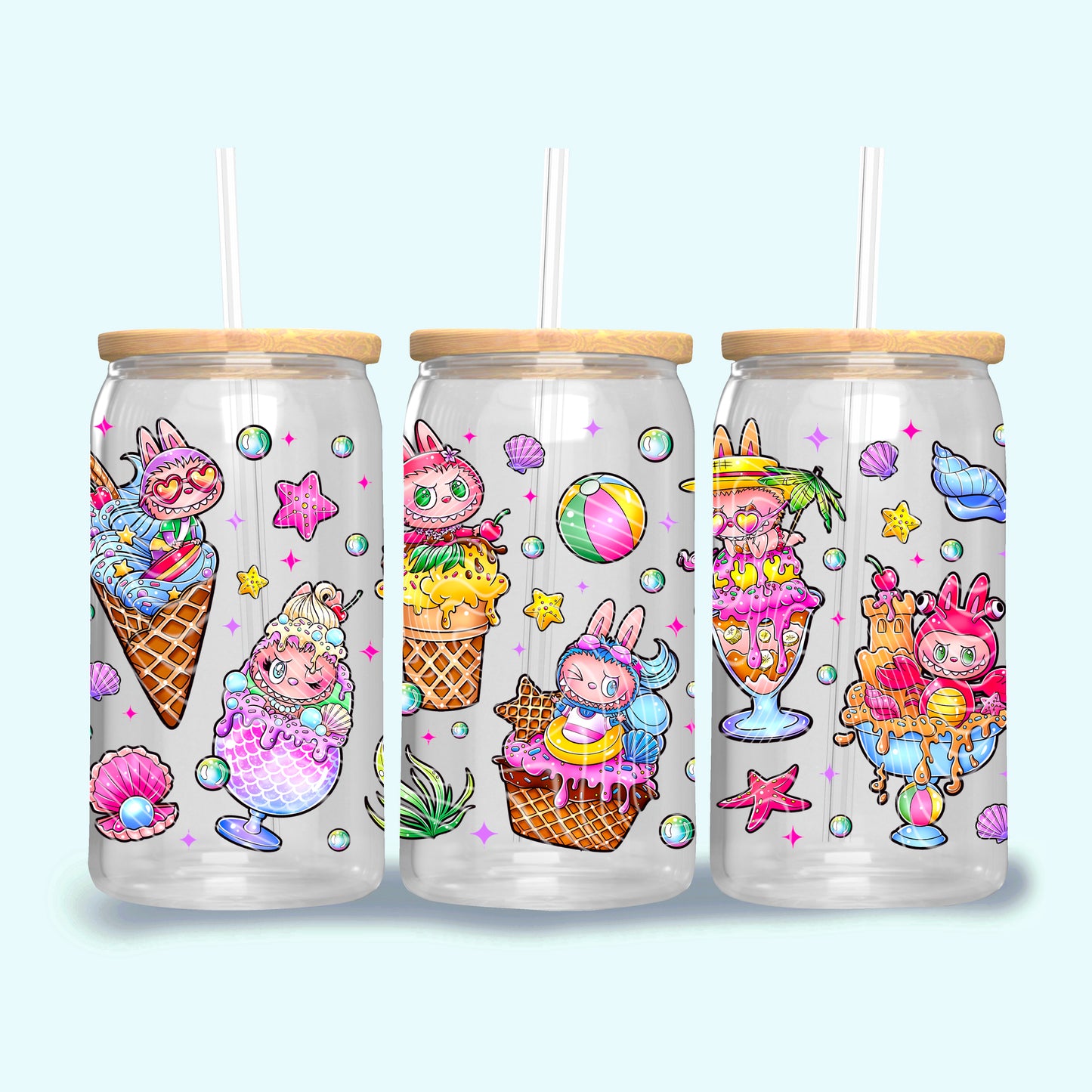 Monster Scoops 16oz UV DTF Transfer Film G055