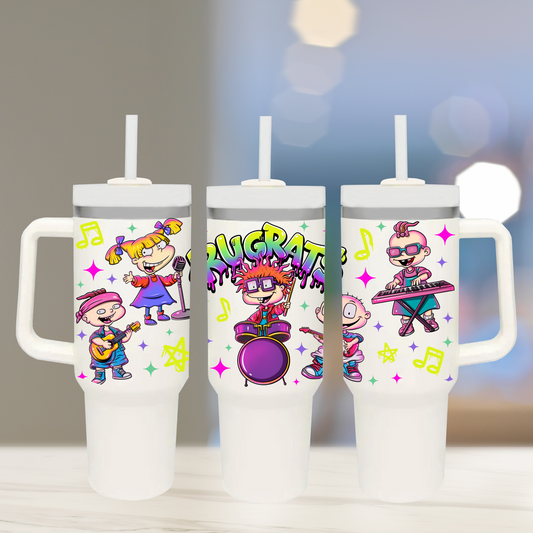 90's Tour - TOP - 40 oz Glass UV DTF Transfer Film