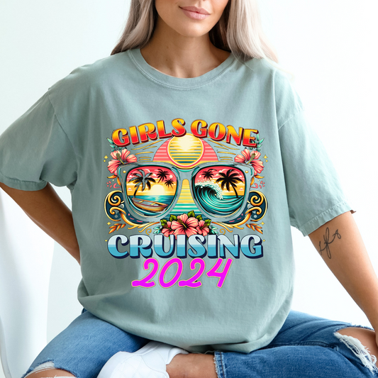 Girls Gone Cruising 2024 DTF Transfer Film