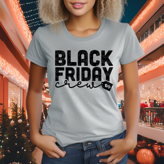 Black Friday Crew DTF Transfer Film CF094