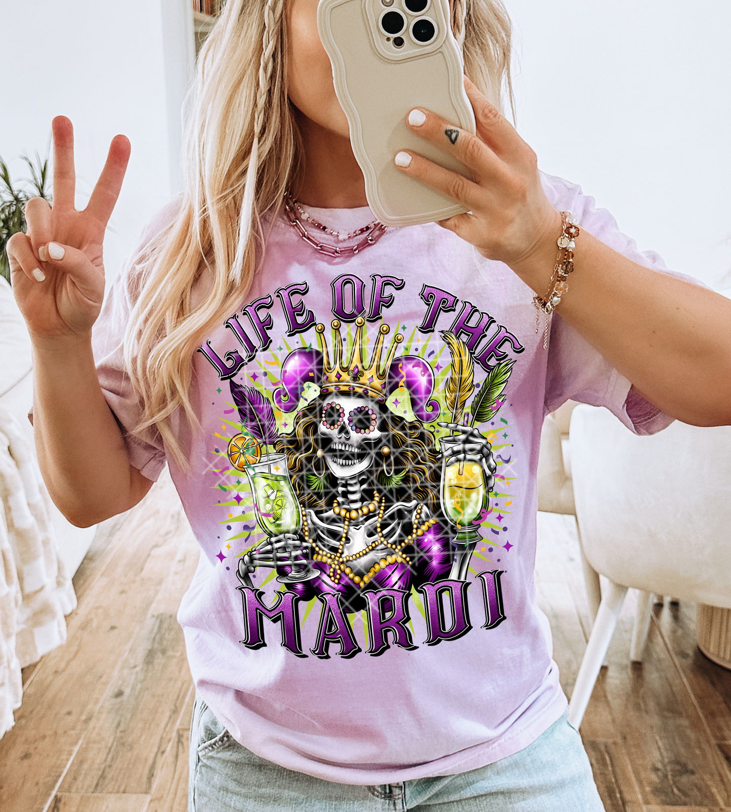 Matching DTF Series - Set Series - Mardi Gras - Life of the Mardi