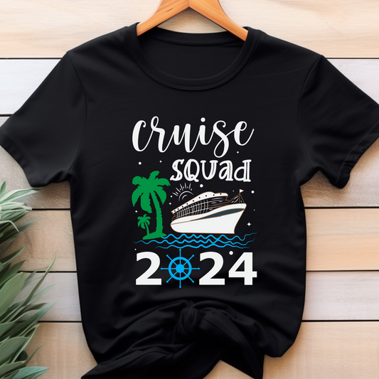 White Cruise Squad 2024 DTF Transfer Film