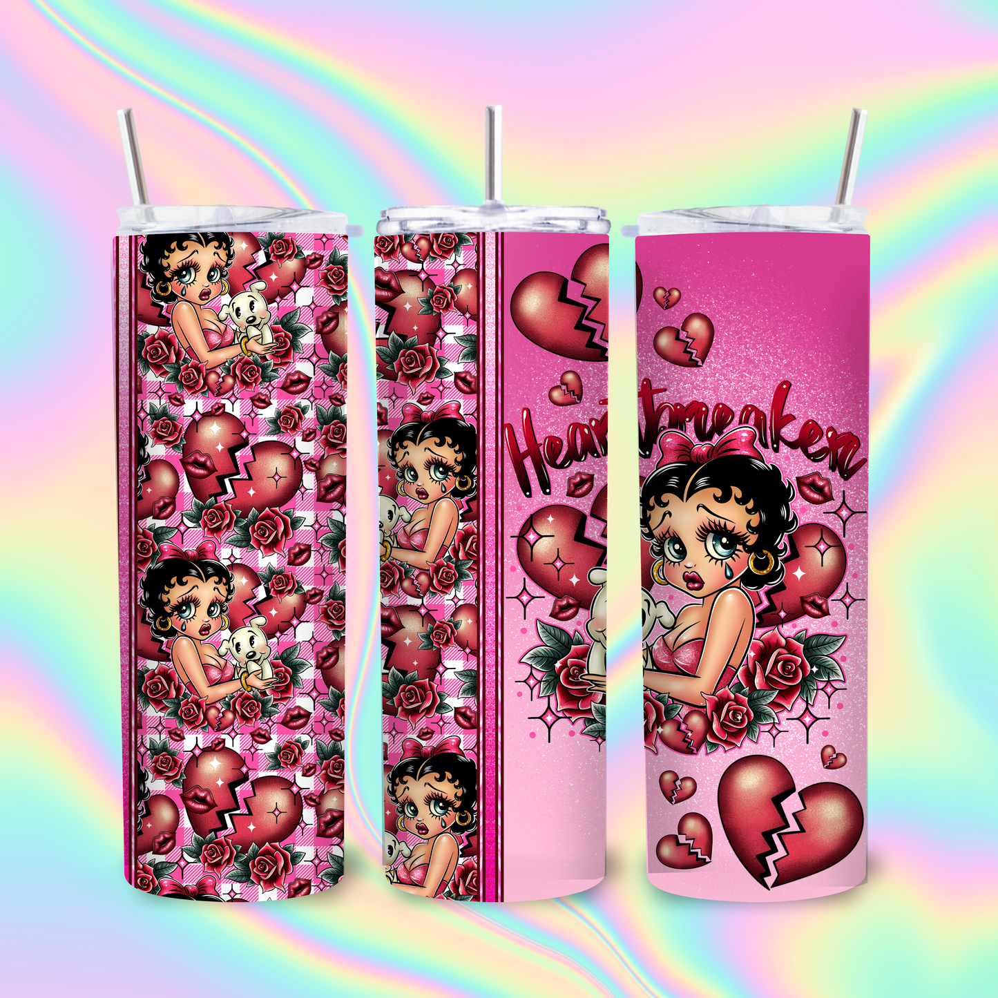 Heartbreaker - Tumbler Sublimation Transfer Film