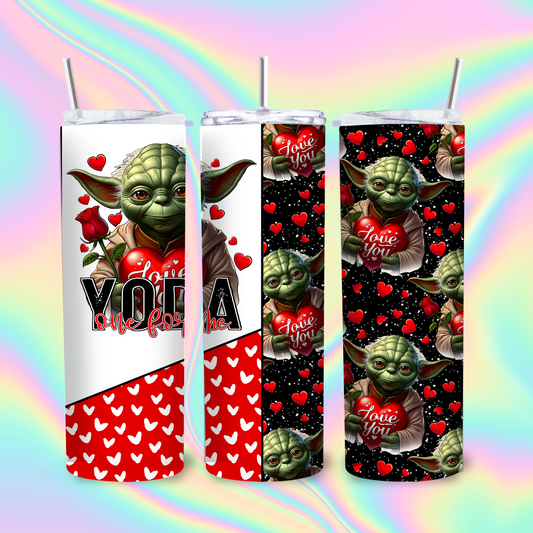 Yoda one for me - Tumbler Sublimation Transfer Film