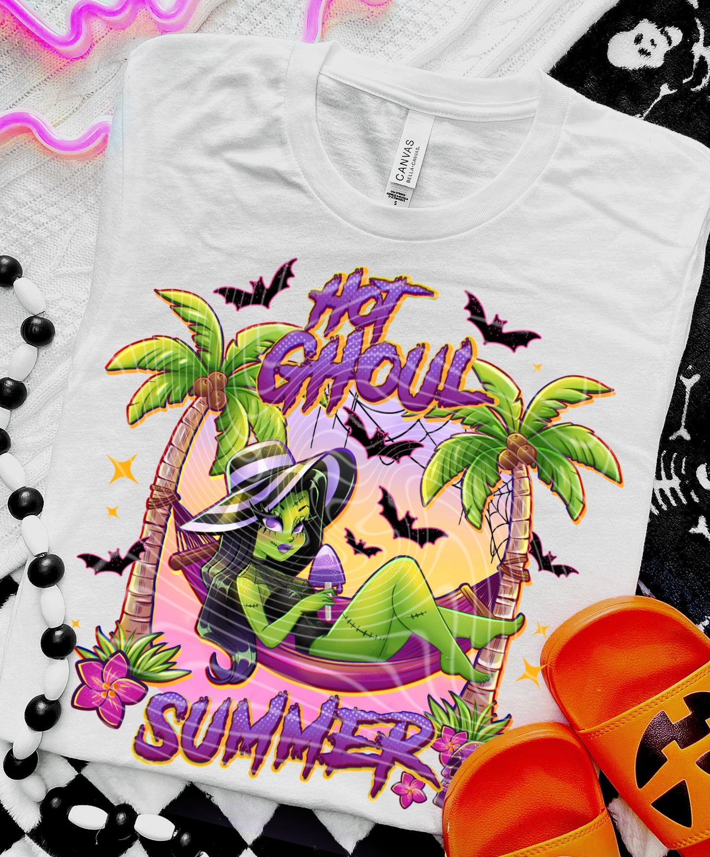 Hot ghoul Summer DTF Transfer Film G035