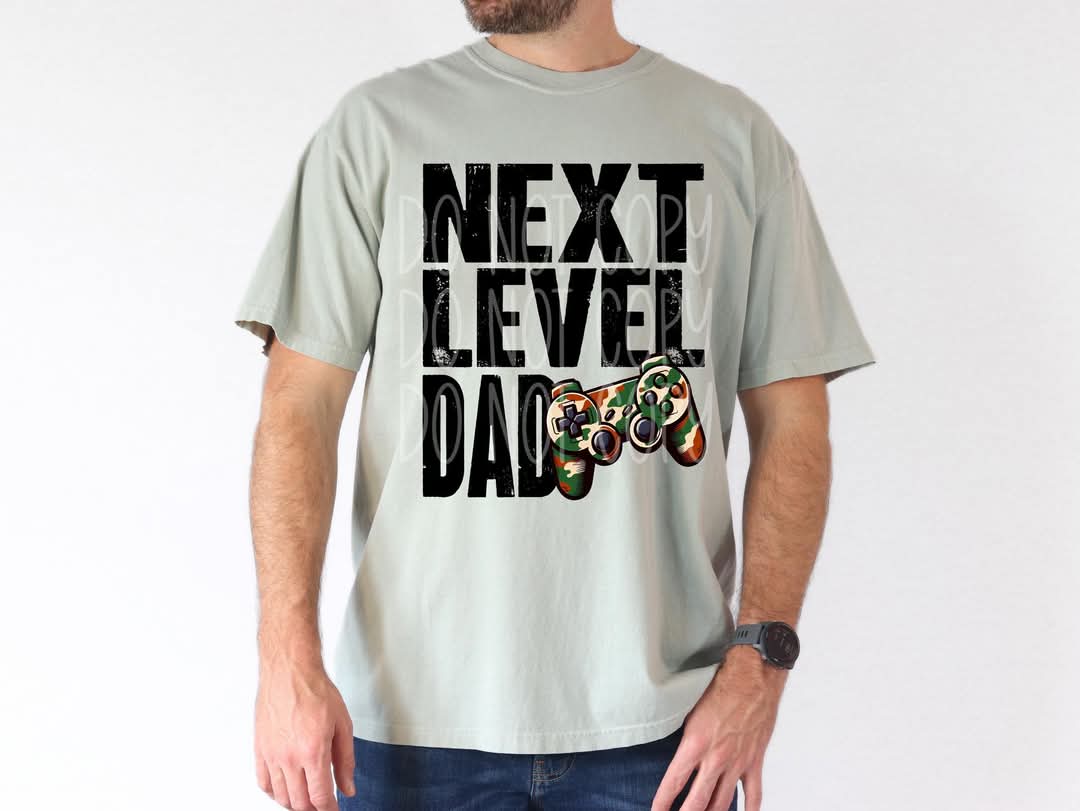 Next Level Dad DTF Transfer Film TE055