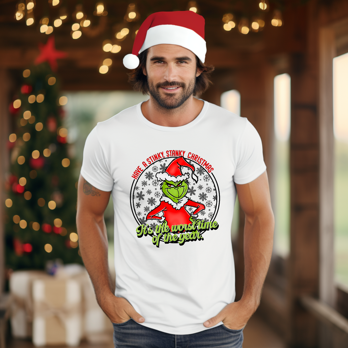 Stinky Stanky Christmas DTF Transfer Film 9224