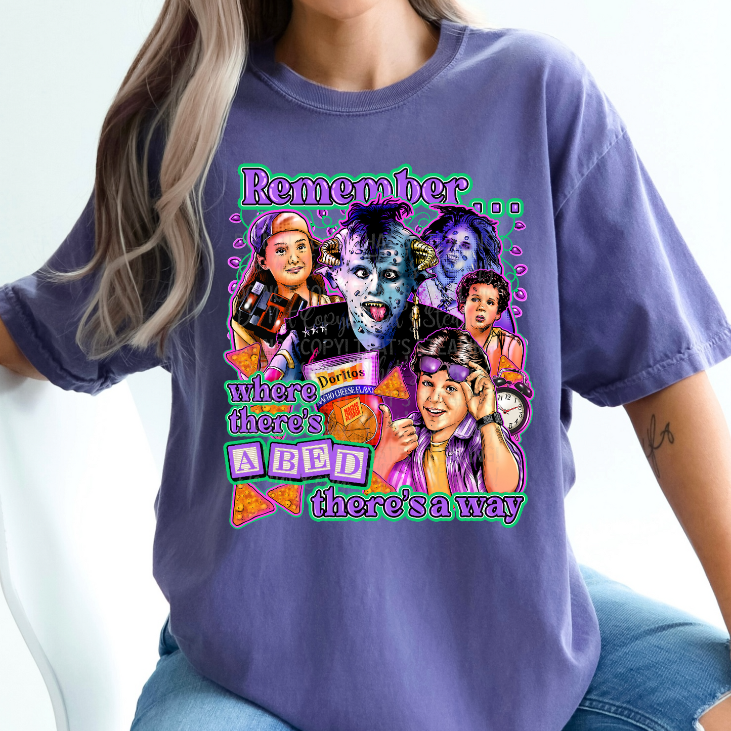 Classic Monsters DTF Transfer Film G104