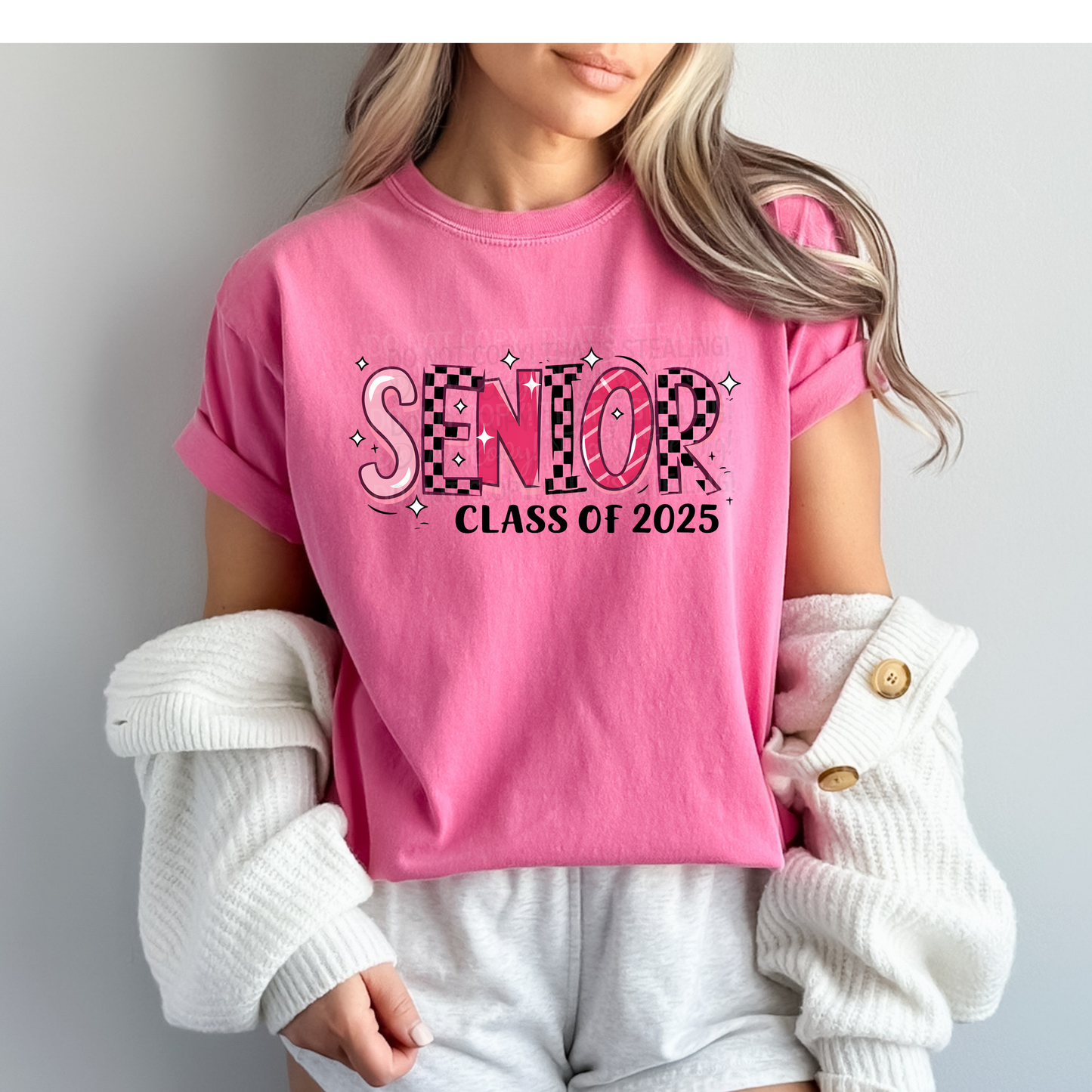 Senior Class of 2025 Graduation DTF Transfer Film CF025