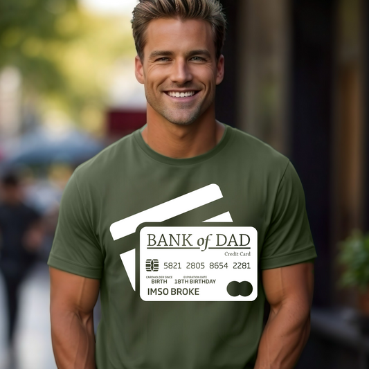 Bank of Dad DTF Transfer Film CF055