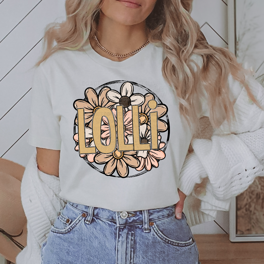 Rustic Floral Series -  Lolli DTF Transfer Film SA025