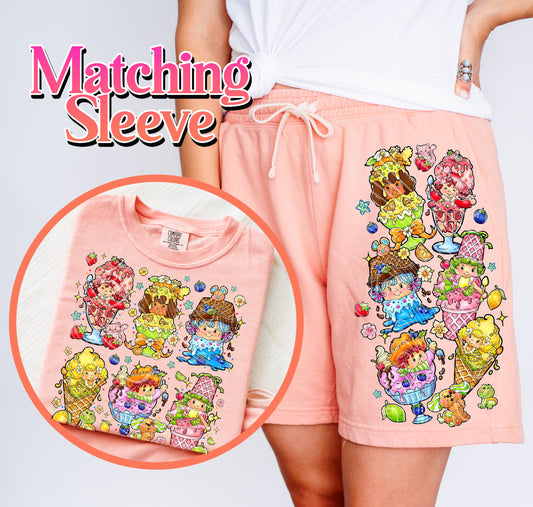 Matching DTF Series - Ice Cream Edition - Set Series -  Fruit scoops G055