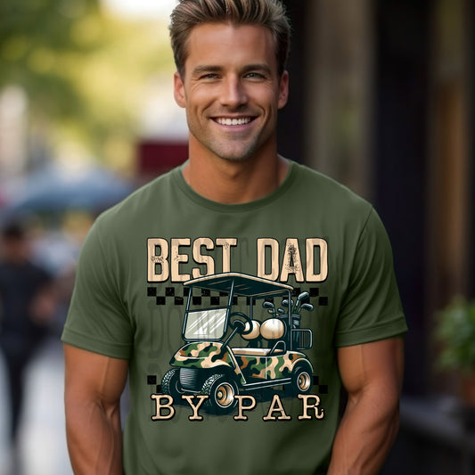 Best Dad by Par DTF Transfer Film TE055