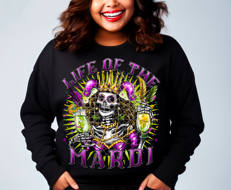 Matching DTF Series - Set Series - Mardi Gras - Life of the Mardi