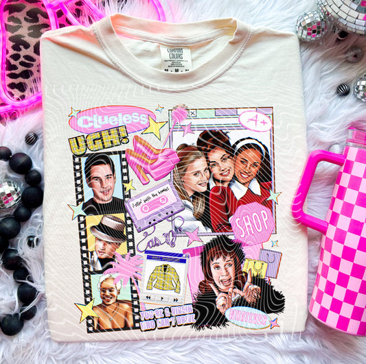 90’s Clueless Besties DTF Transfer Film G025