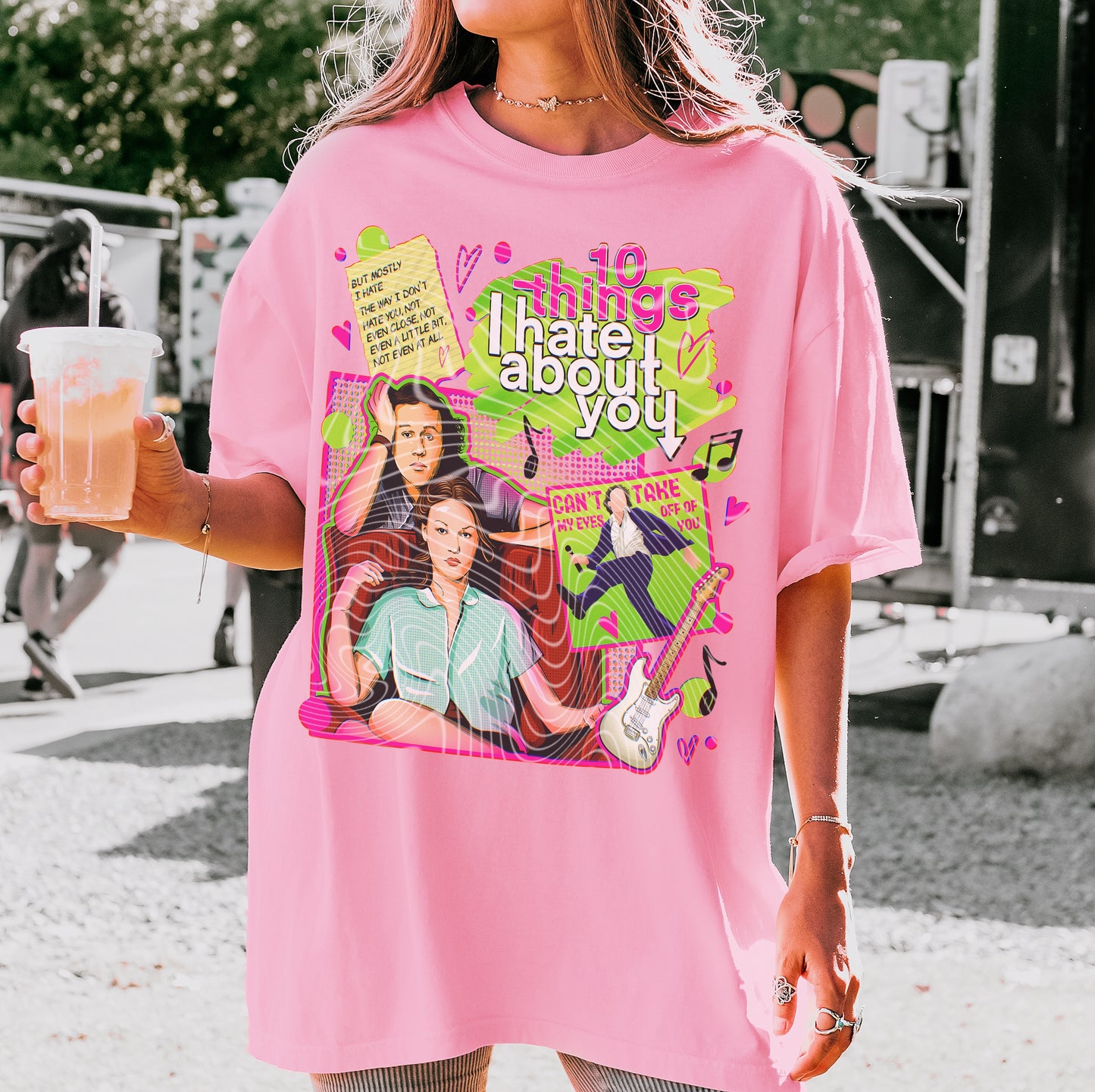 Retro 10 Things DTF Transfer Film G025