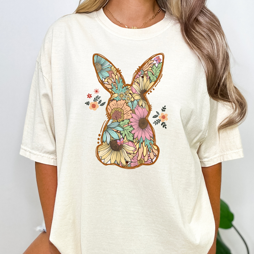 Boho Bunny DTF Transfer Film
