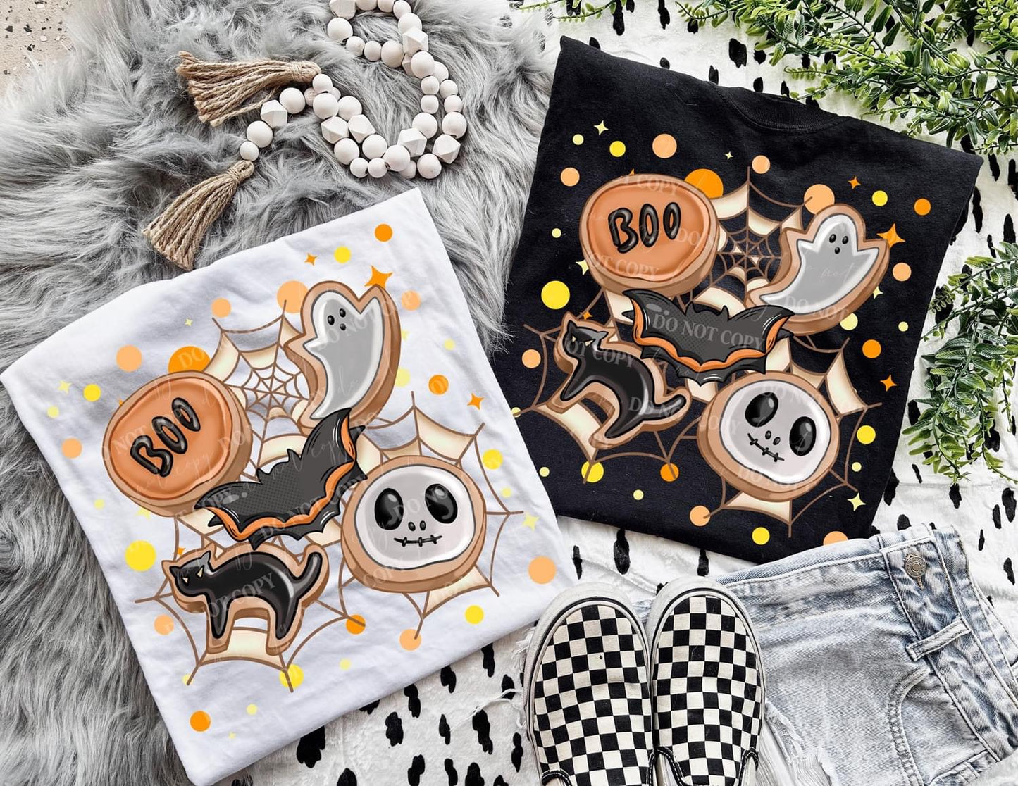 Spooky Cookies DTF Transfer Film