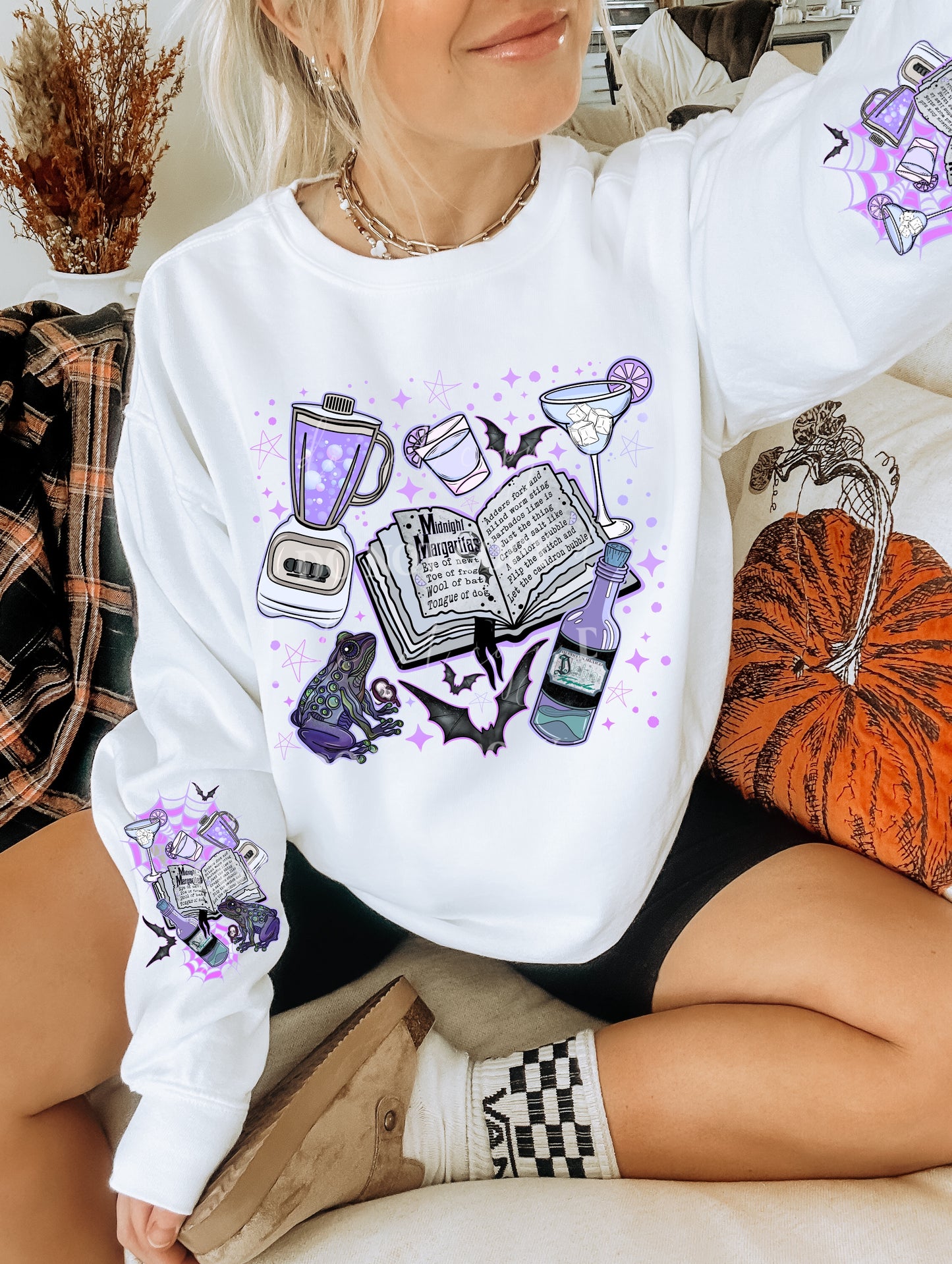 Matching DTF Series - Set Series - Midnight Margaritas Purple No words L084