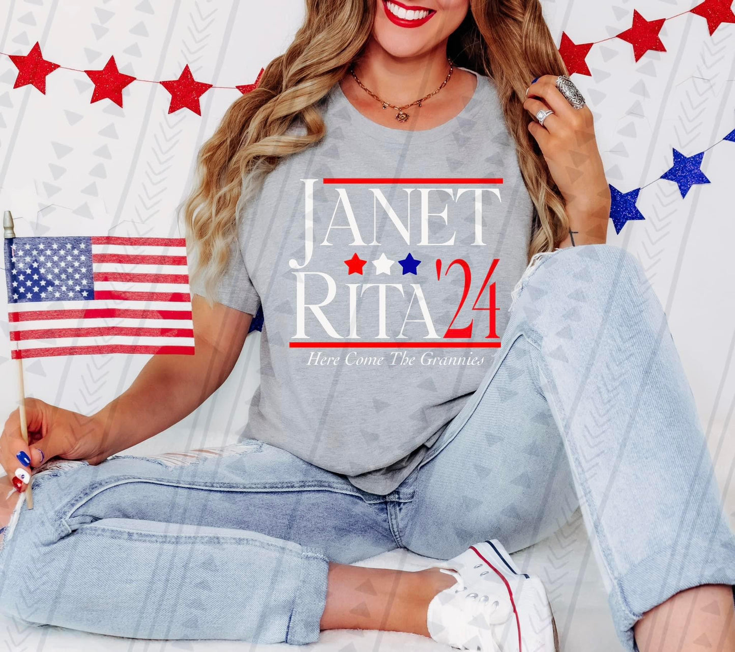 Janet Rita ‘24 Grannies DTF Transfer Film