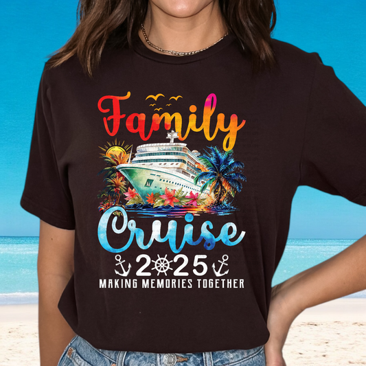 Family Cruise 2025 DTF Transfer Film E035