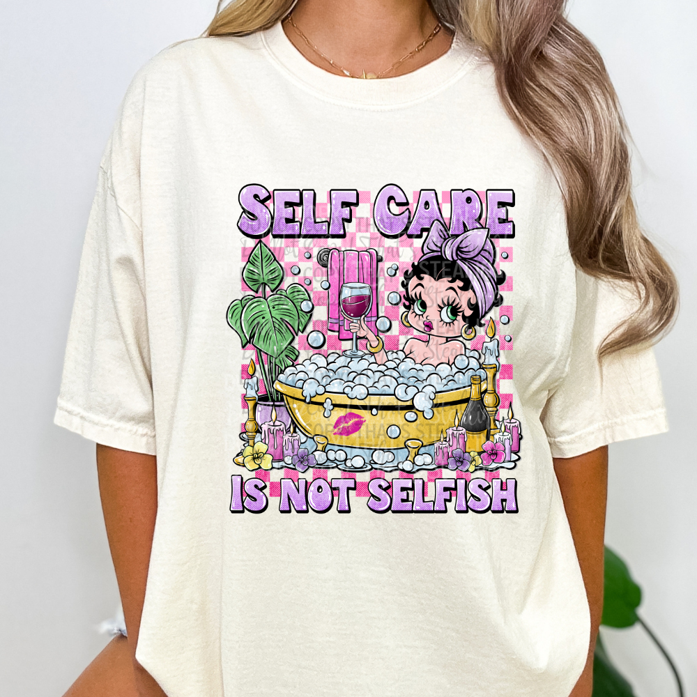 Matching DTF Series - Set Series - Self Care is not selfish