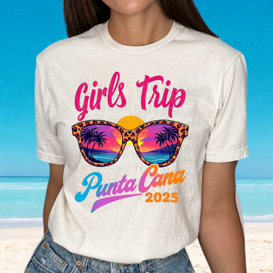 Girls Trip Punta Cana 2025 DTF Transfer Film E035