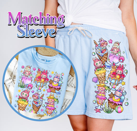 Matching DTF Series - Ice Cream Edition - Set Series -  Monster scoops G055