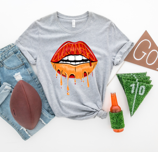 Football Lips L14 FBE DTF Transfer Film